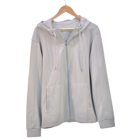 2xist Gray Spirit Hoodie Mens XL Welt Pockets Full Zip New Hooded Sweatshirt - Picture 3 of 11